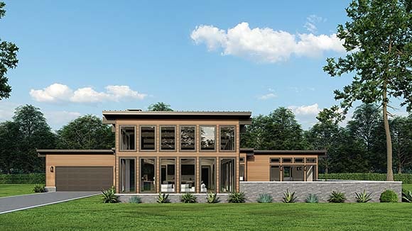 House Plan 82756 Elevation