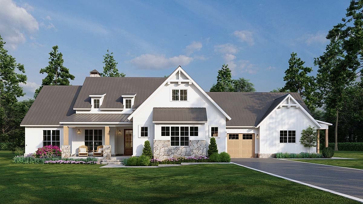 House Plan 82757 Elevation