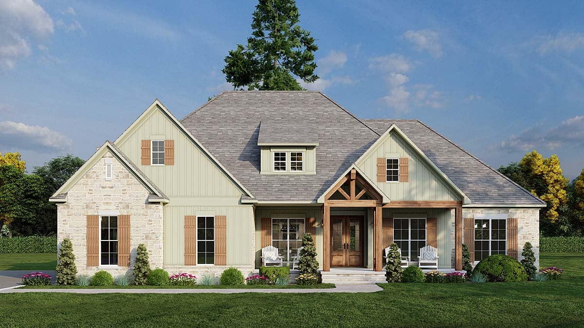 House Plan 82791 Elevation