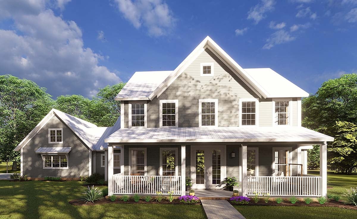 House Plan 82808 Elevation