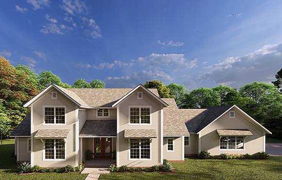 House Plan 82818 Elevation