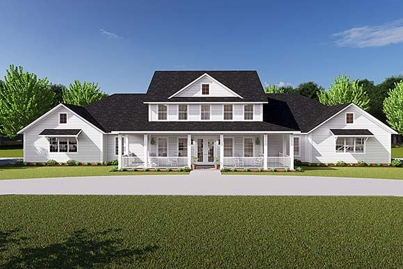 House Plan 82821 Elevation