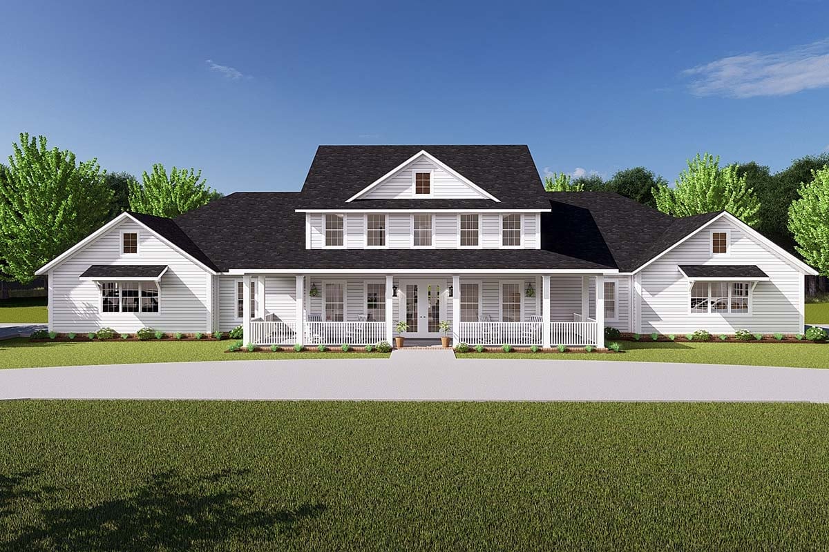 House Plan 82821 Elevation