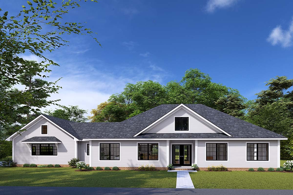 House Plan 82851 Elevation