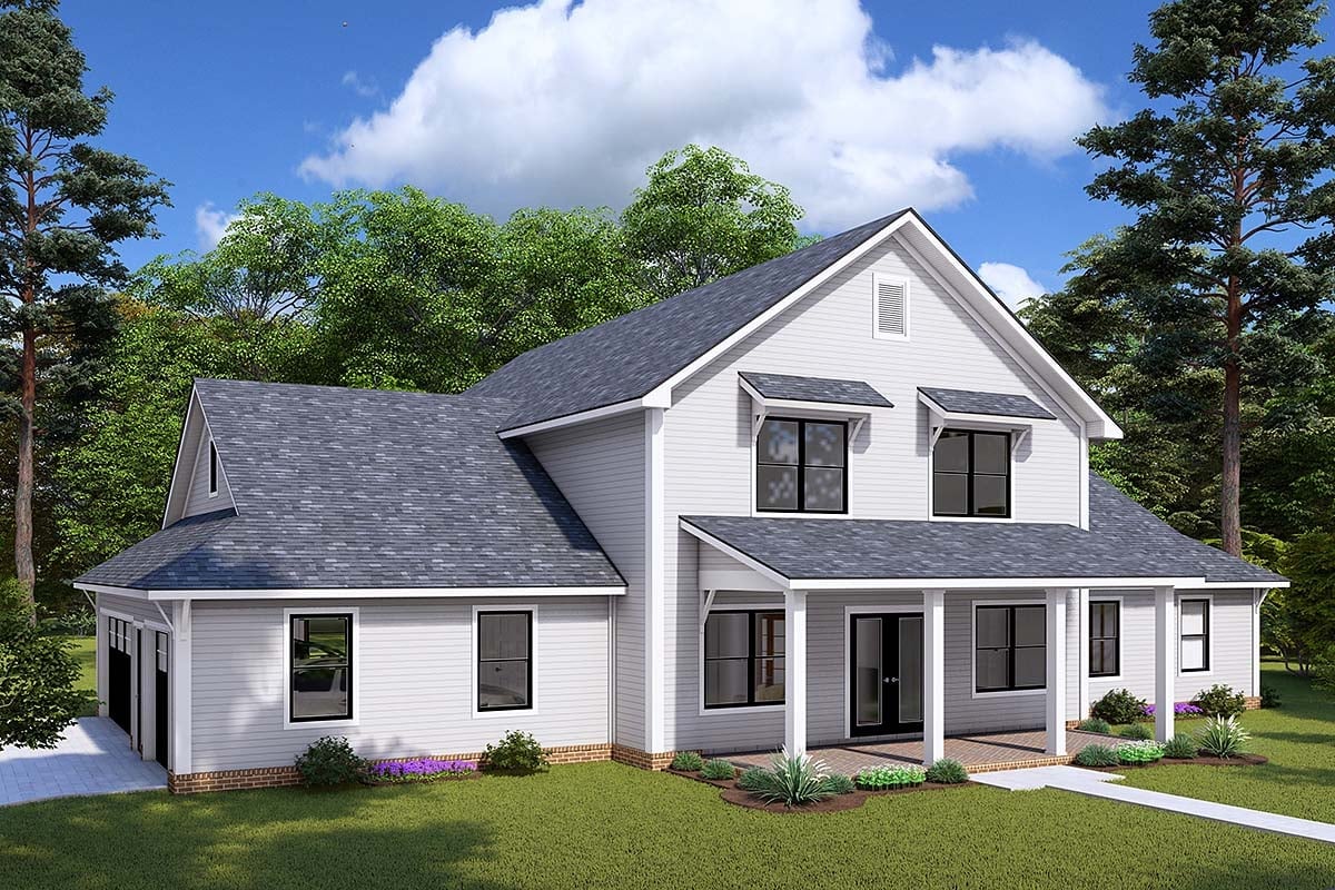 House Plan 82854 Elevation
