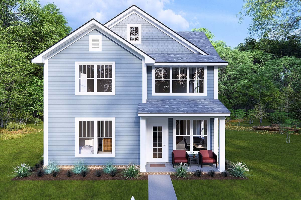 House Plan 82857 Elevation
