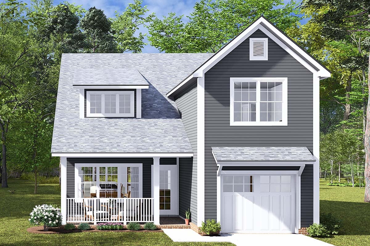 House Plan 82862 Elevation