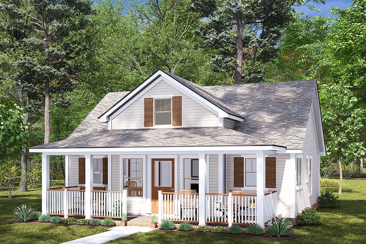 House Plan 82867 Elevation