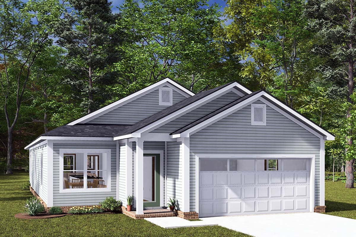 House Plan 82880 Elevation