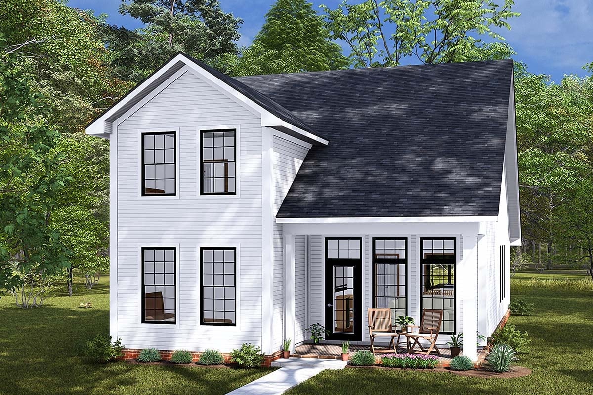 House Plan 82884 Elevation