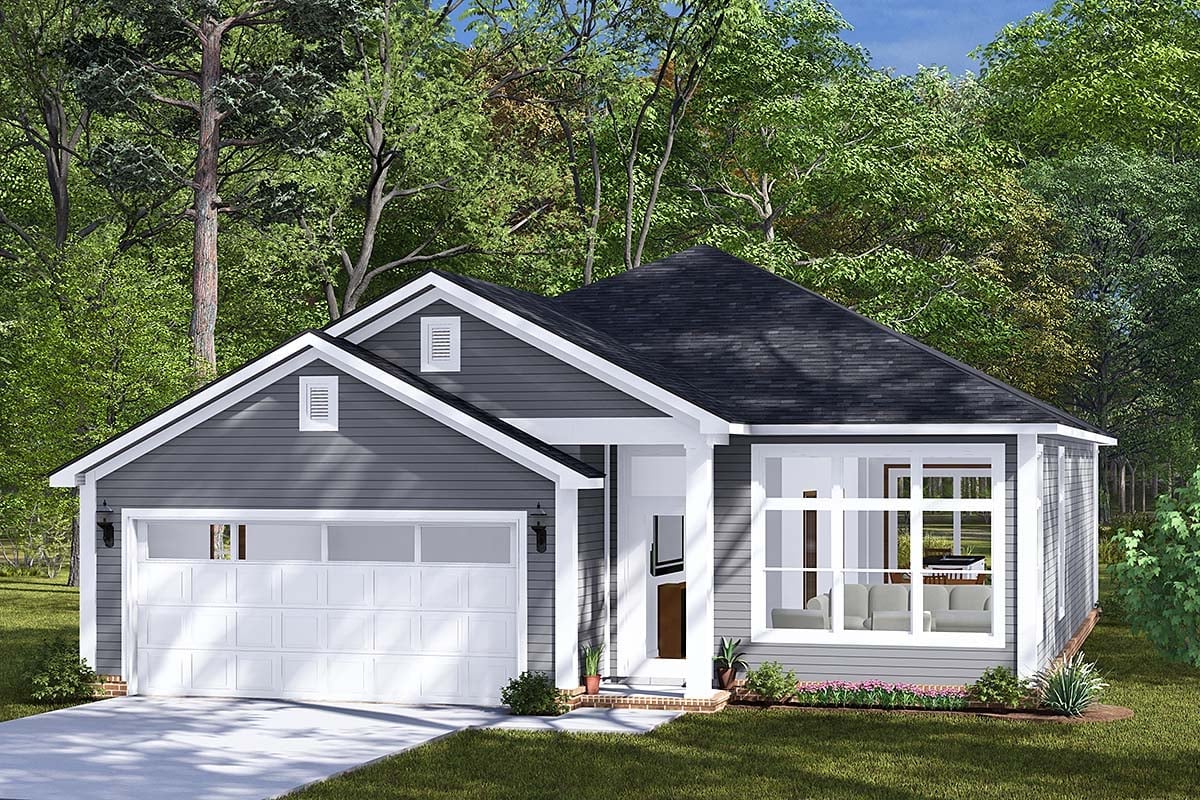 House Plan 82887 Elevation