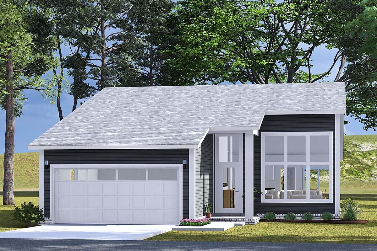 House Plan 82890 Elevation