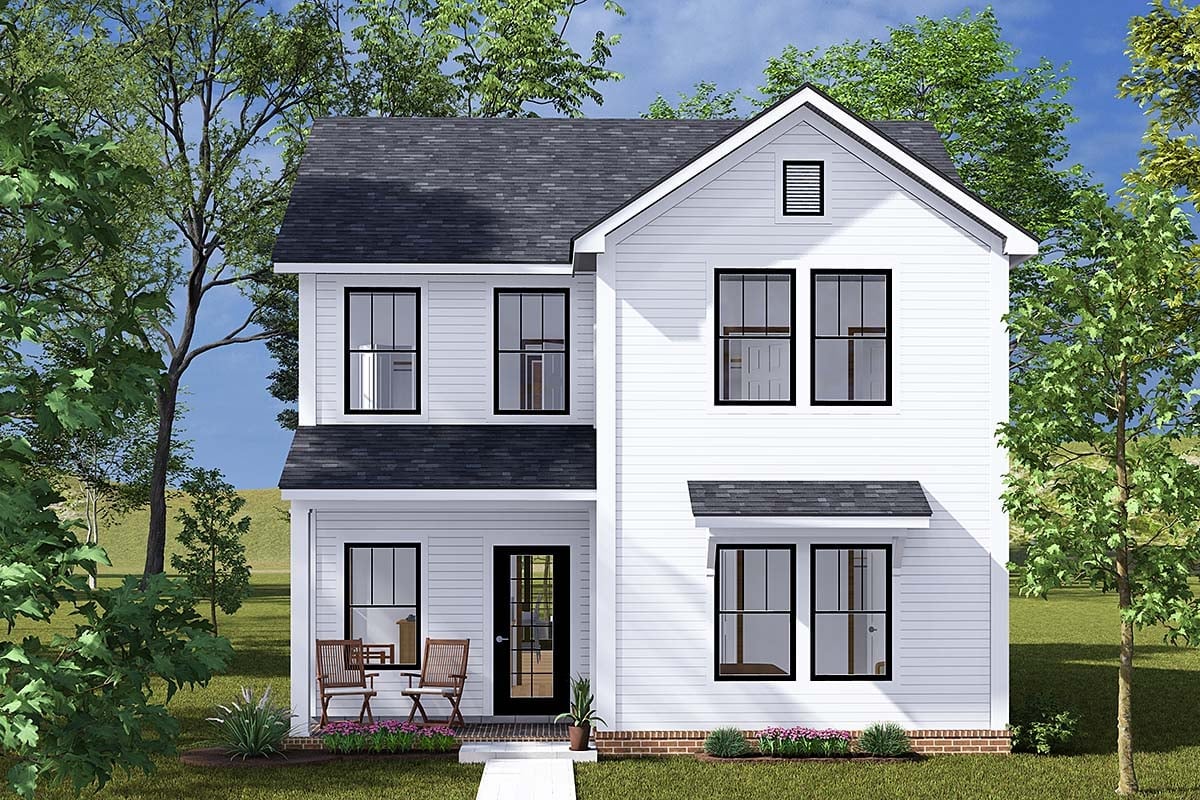 House Plan 82898 Elevation