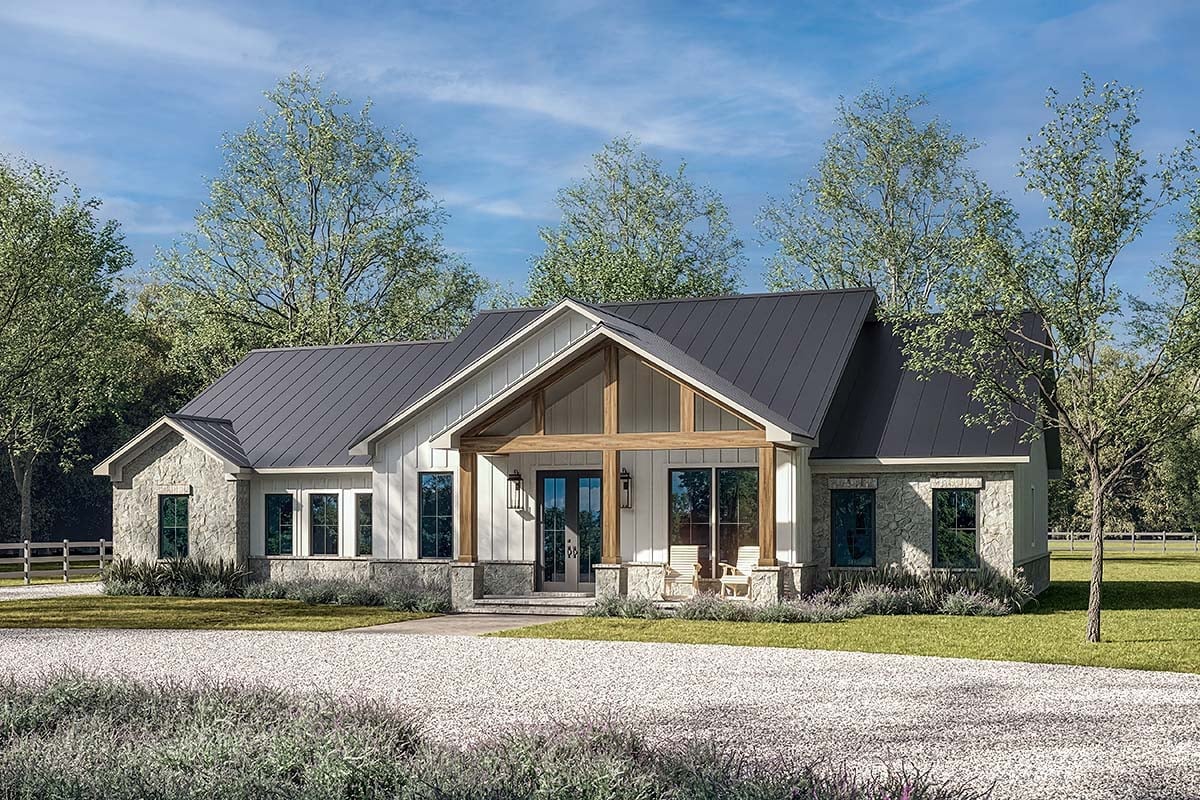 House Plan 82918 Elevation
