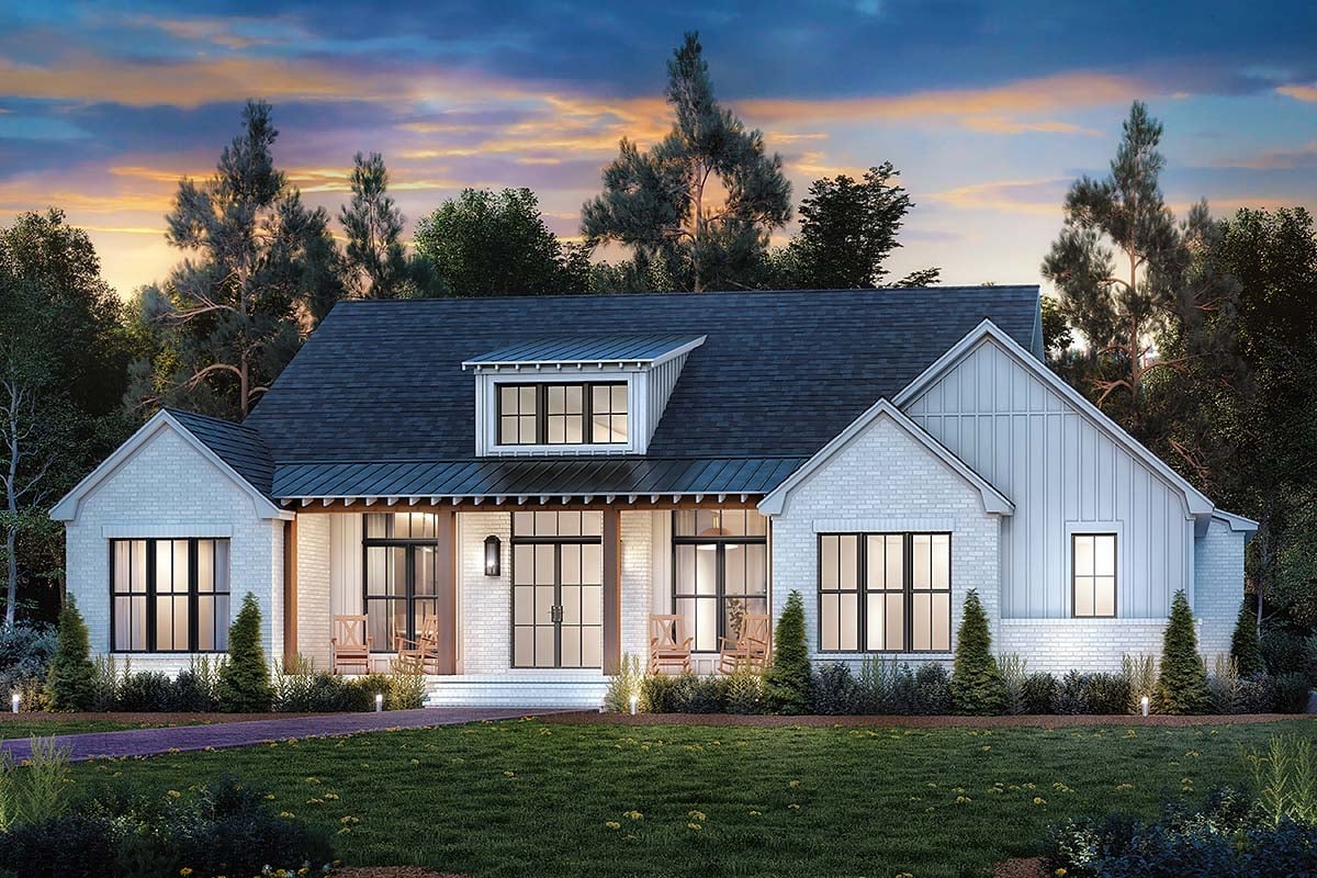 House Plan 82921 Elevation