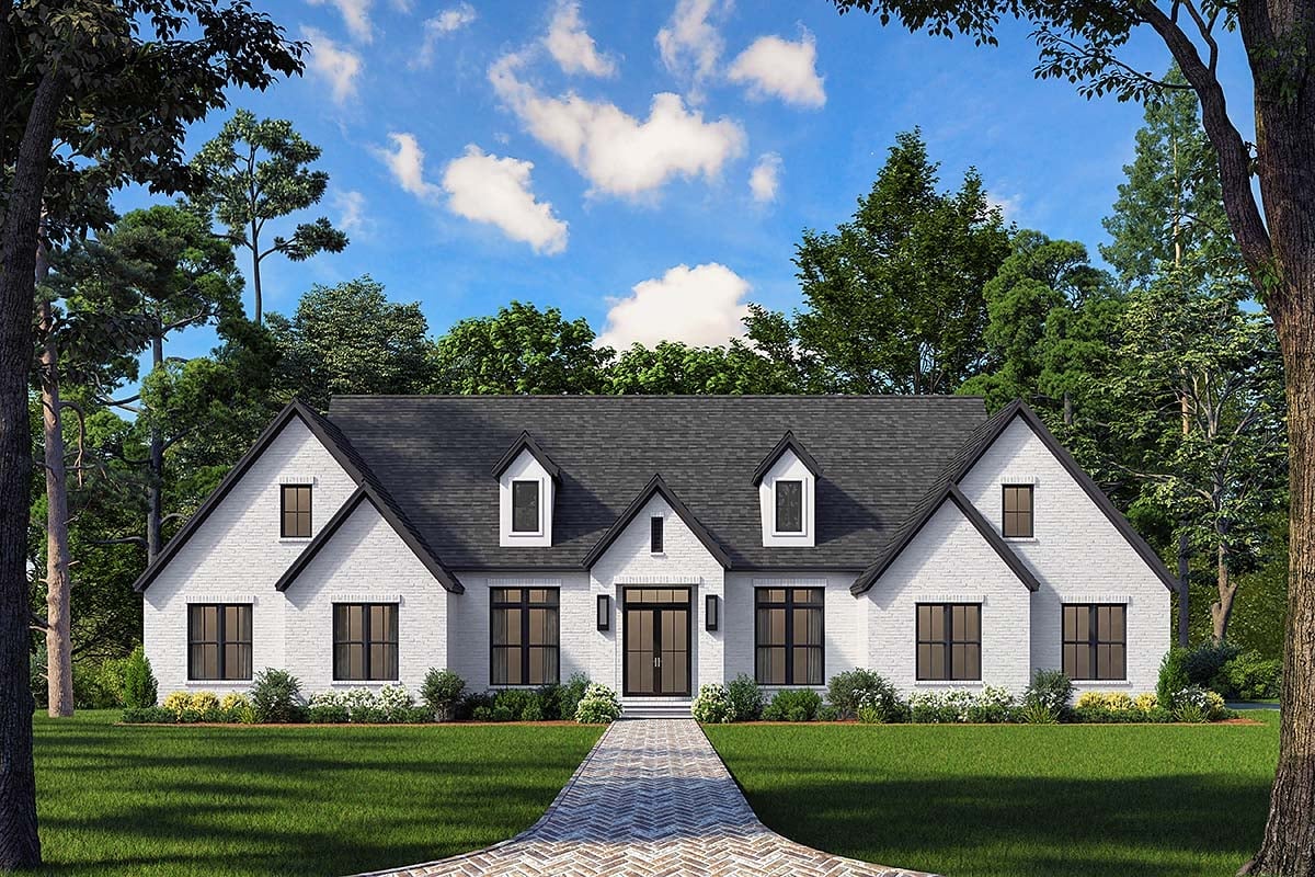 House Plan 82956 Elevation