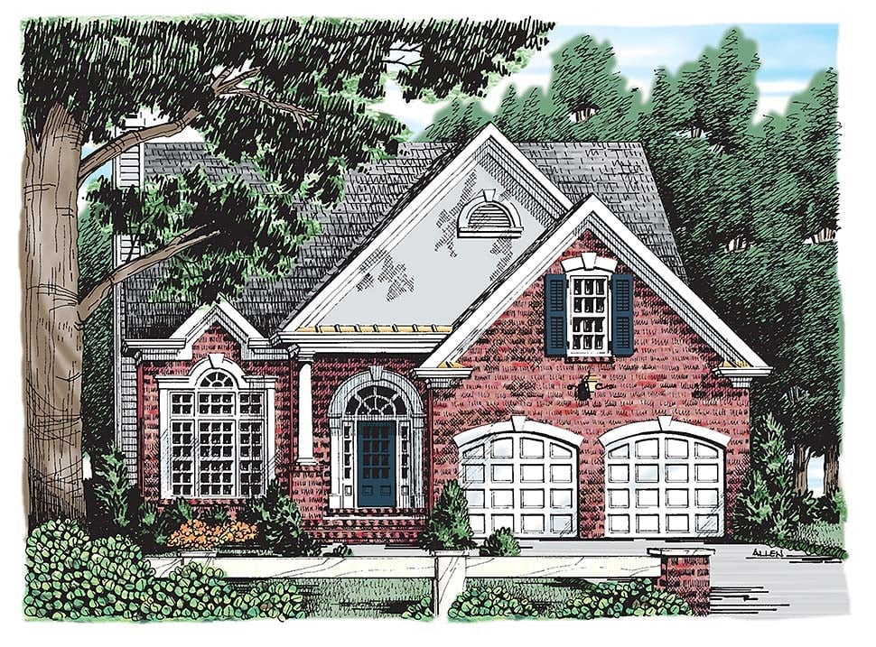 House Plan 83010 Elevation