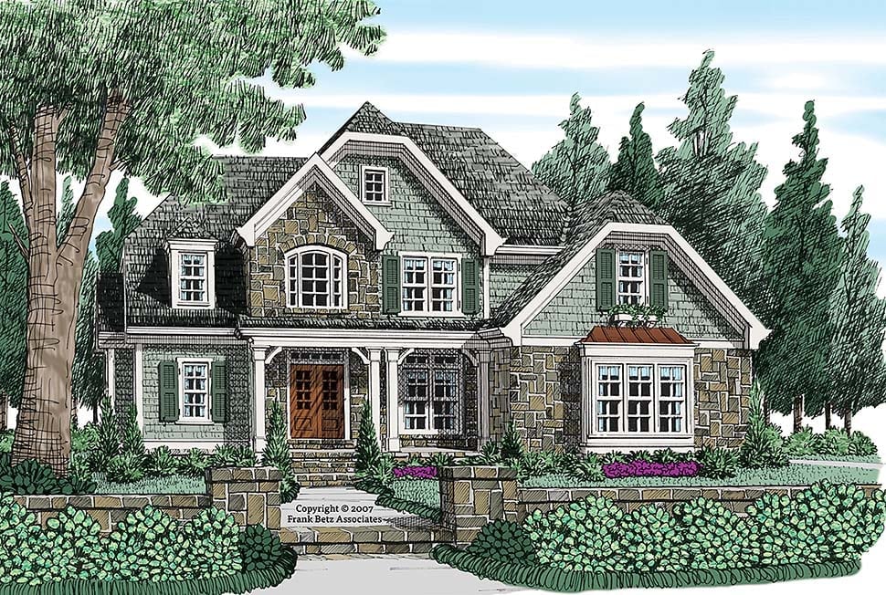 House Plan 83083 Elevation