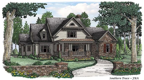 House Plan 83086 Elevation