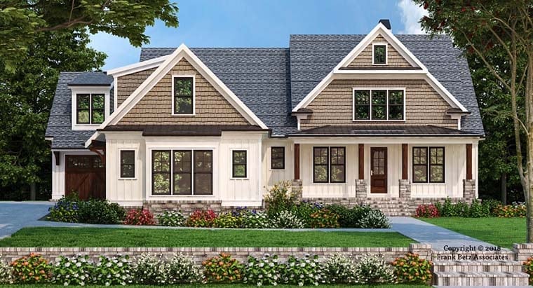 House Plan 83107 Elevation