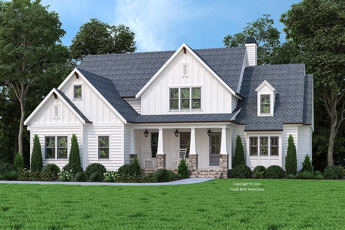 House Plan 83123 Elevation
