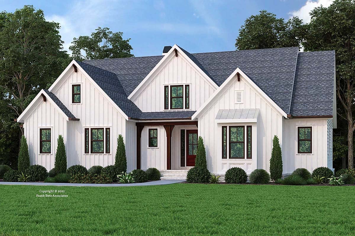House Plan 83125 Elevation