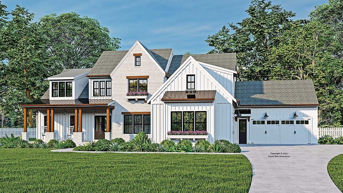House Plan 83139 Elevation