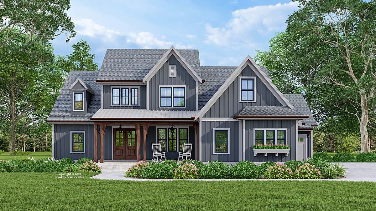 House Plan 83146 Elevation