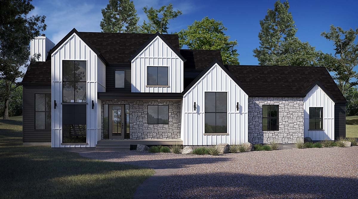 House Plan 83368 Elevation