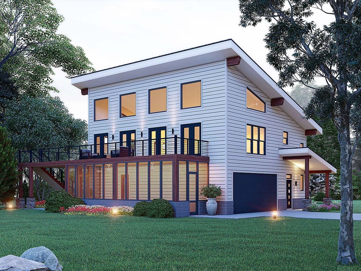 House Plan 83417 Elevation