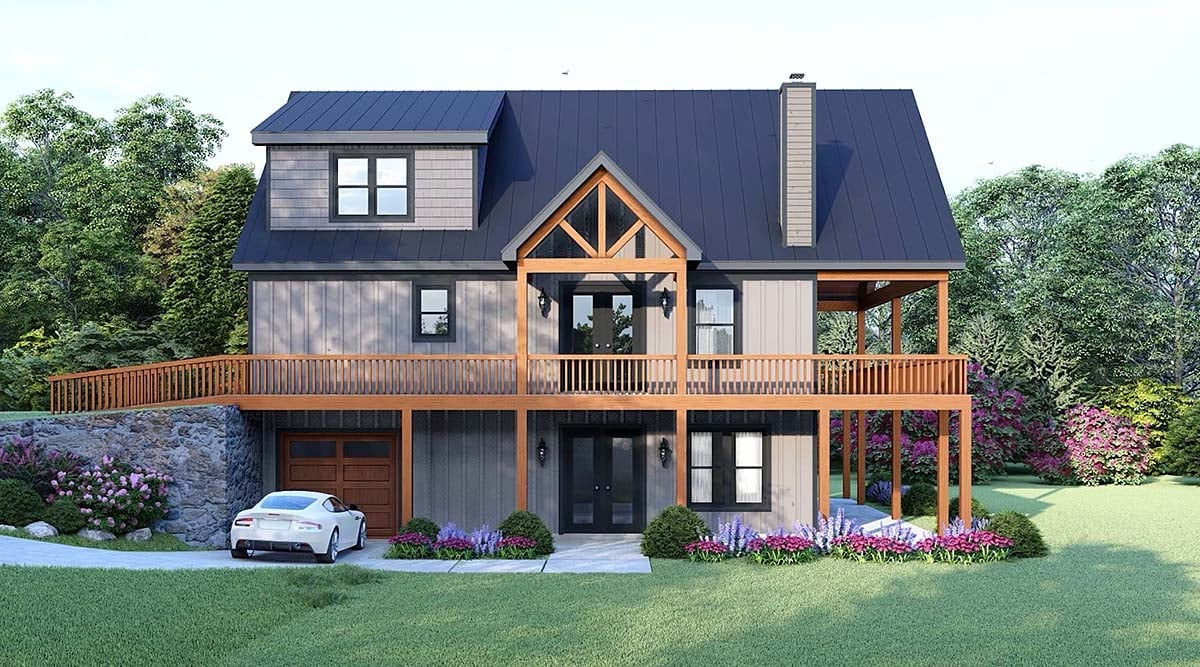 House Plan 83450 Elevation