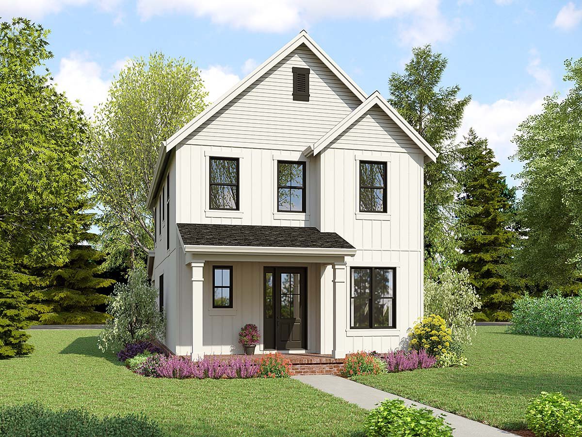 House Plan 83502 Elevation