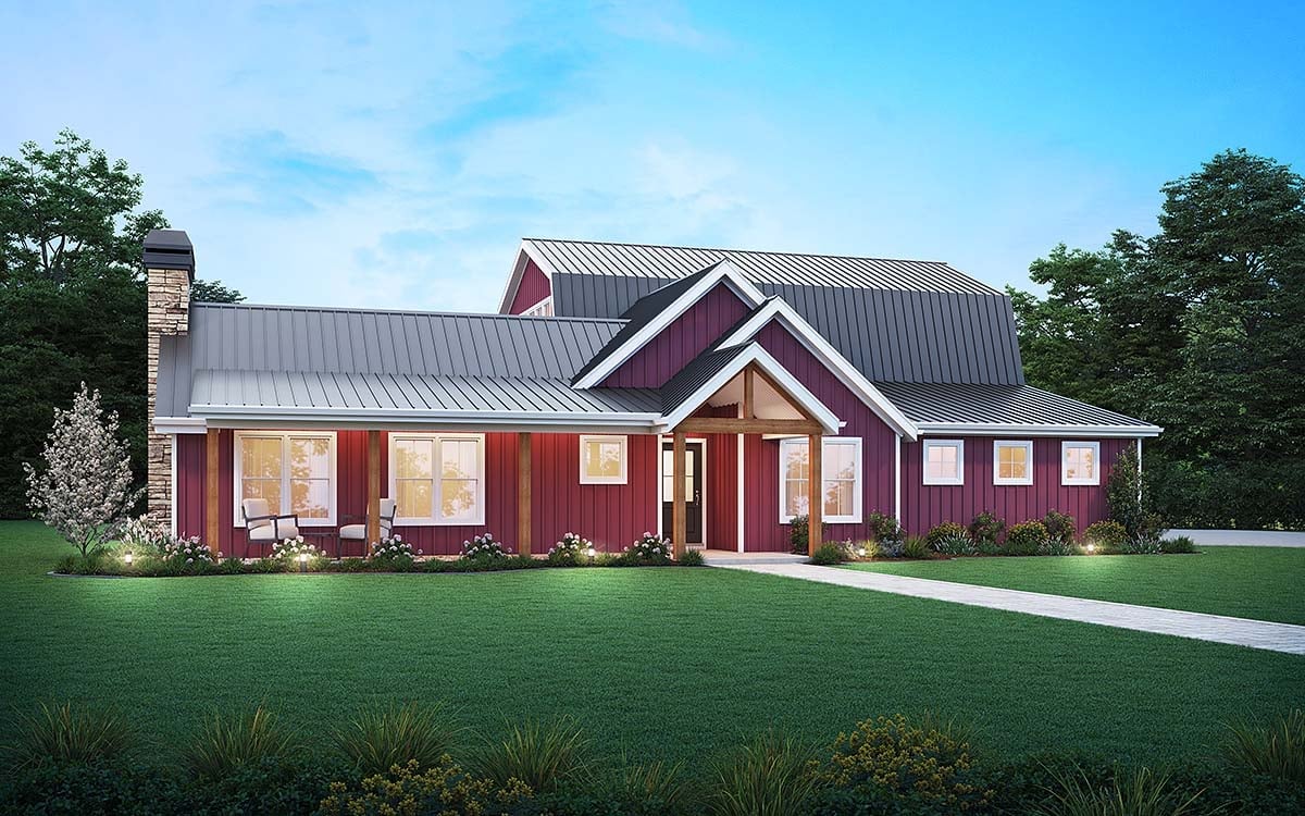 House Plan 83503 Elevation