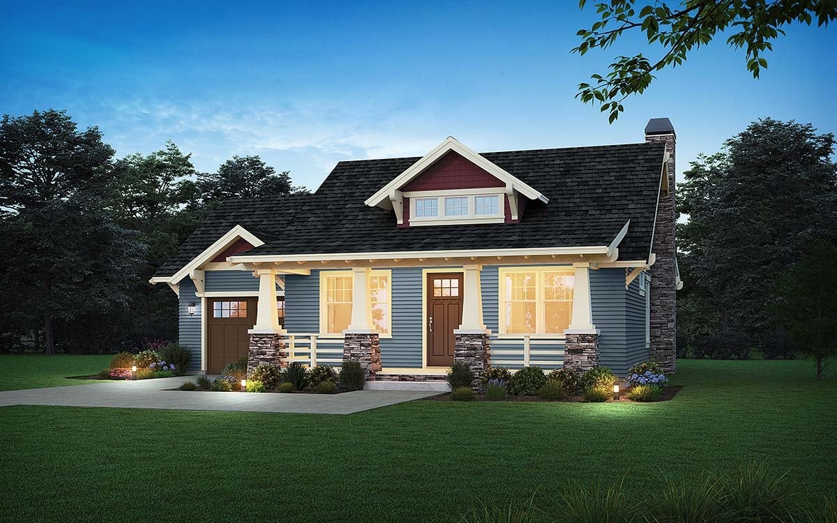 House Plan 83512 Elevation