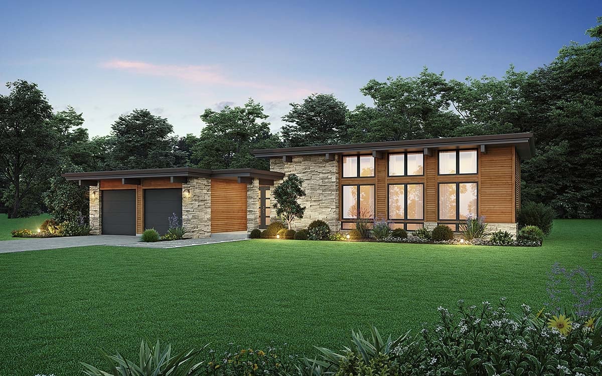 House Plan 83517 Elevation