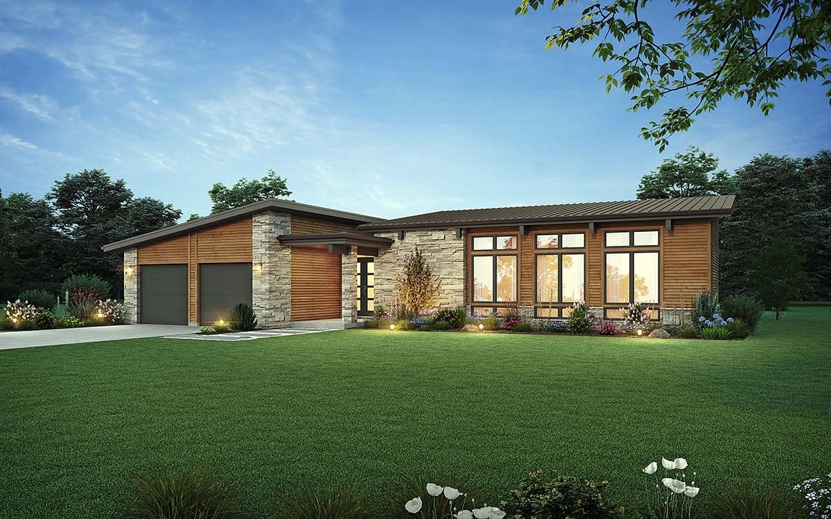 House Plan 83518 Elevation