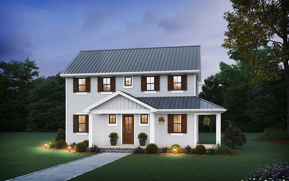 House Plan 83524 Elevation