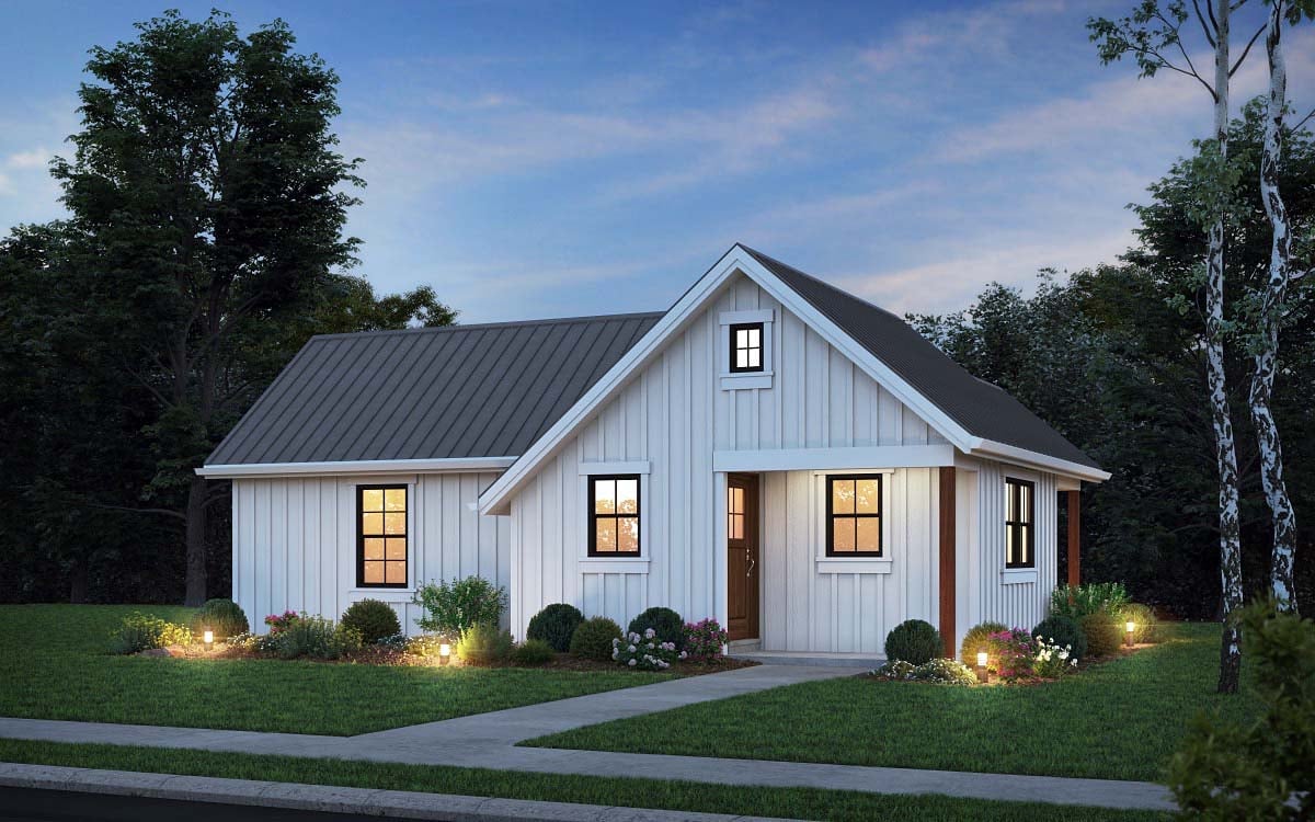 House Plan 83542 Elevation