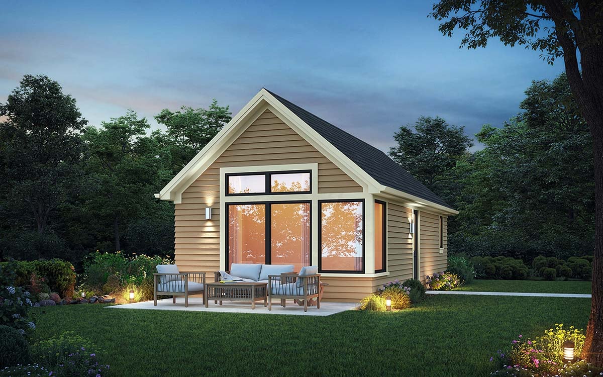 House Plan 83549 Elevation