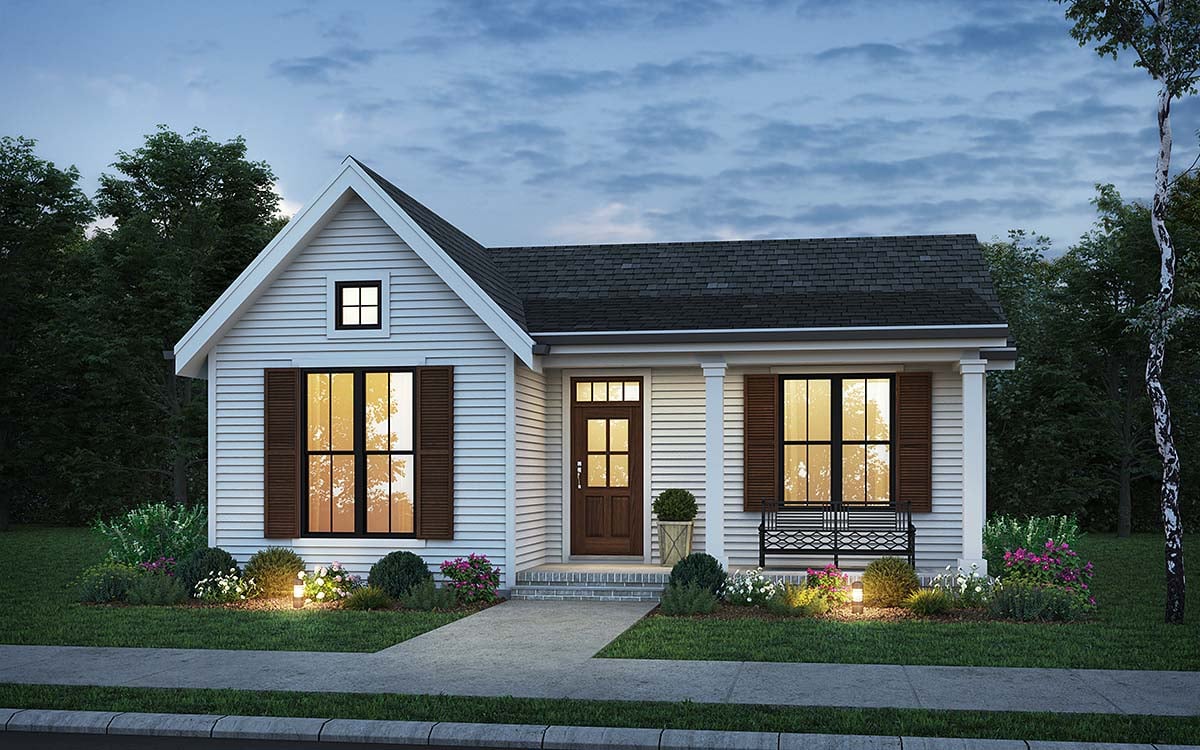 House Plan 83550 Elevation