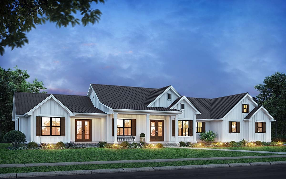 House Plan 83551 Elevation