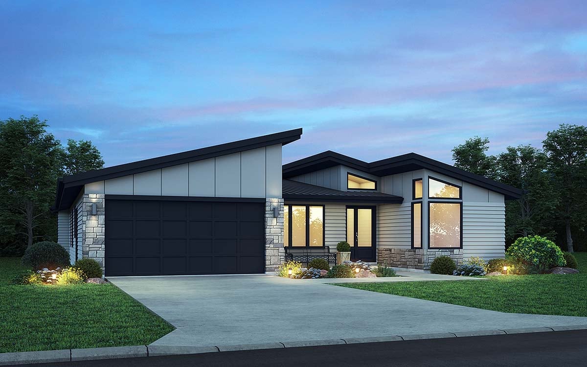 House Plan 83553 Elevation