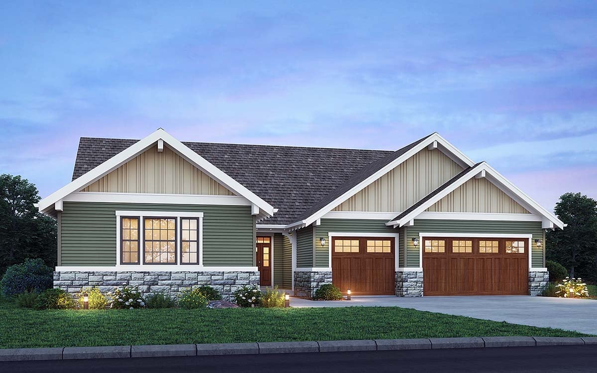 House Plan 83562 Elevation