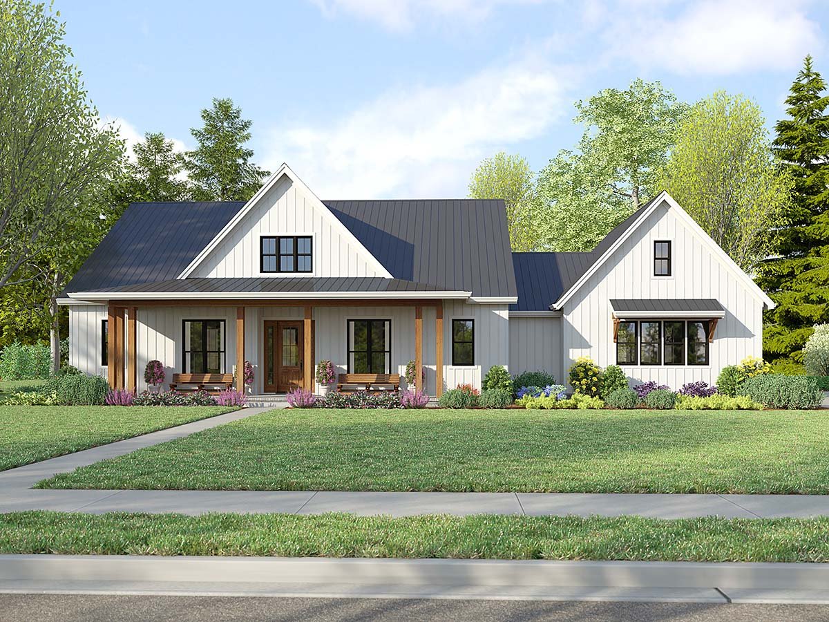 House Plan 83563 Elevation