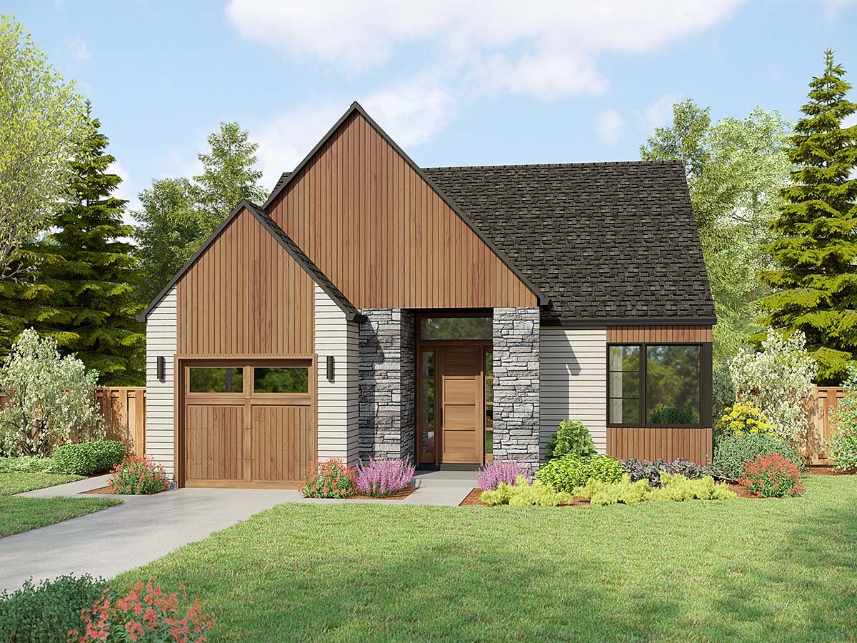 House Plan 83570 Elevation