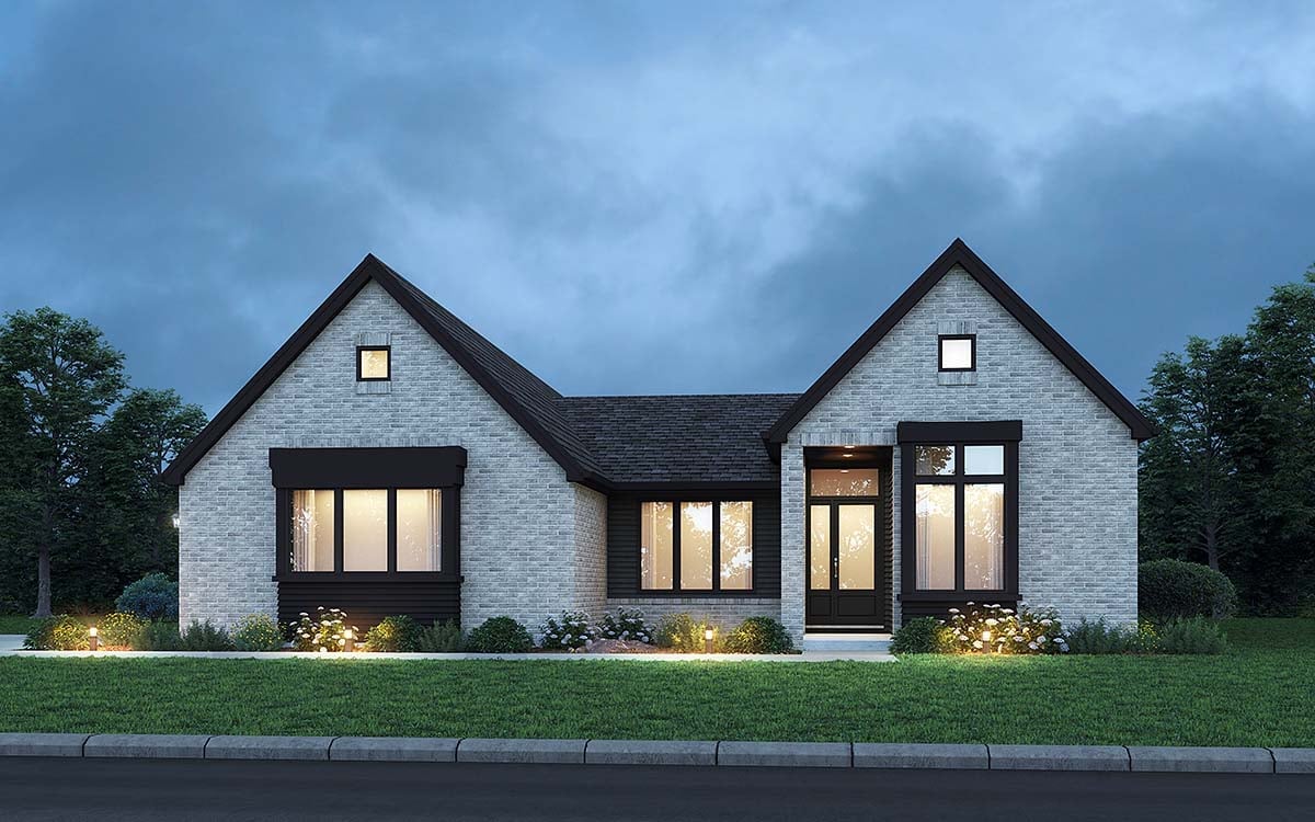 House Plan 83574 Elevation