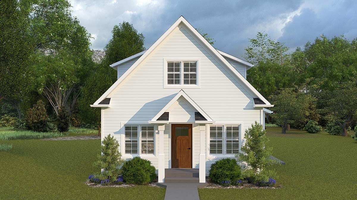 House Plan 83689 Elevation