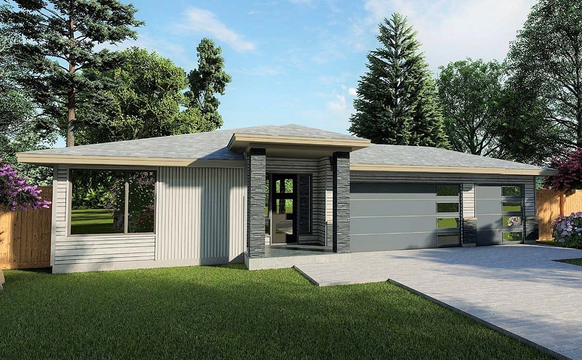 House Plan 83700 Elevation