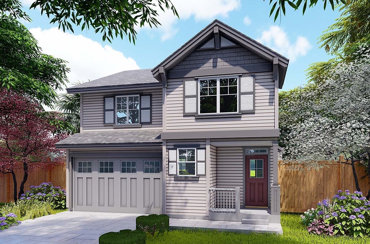 House Plan 83711 Elevation