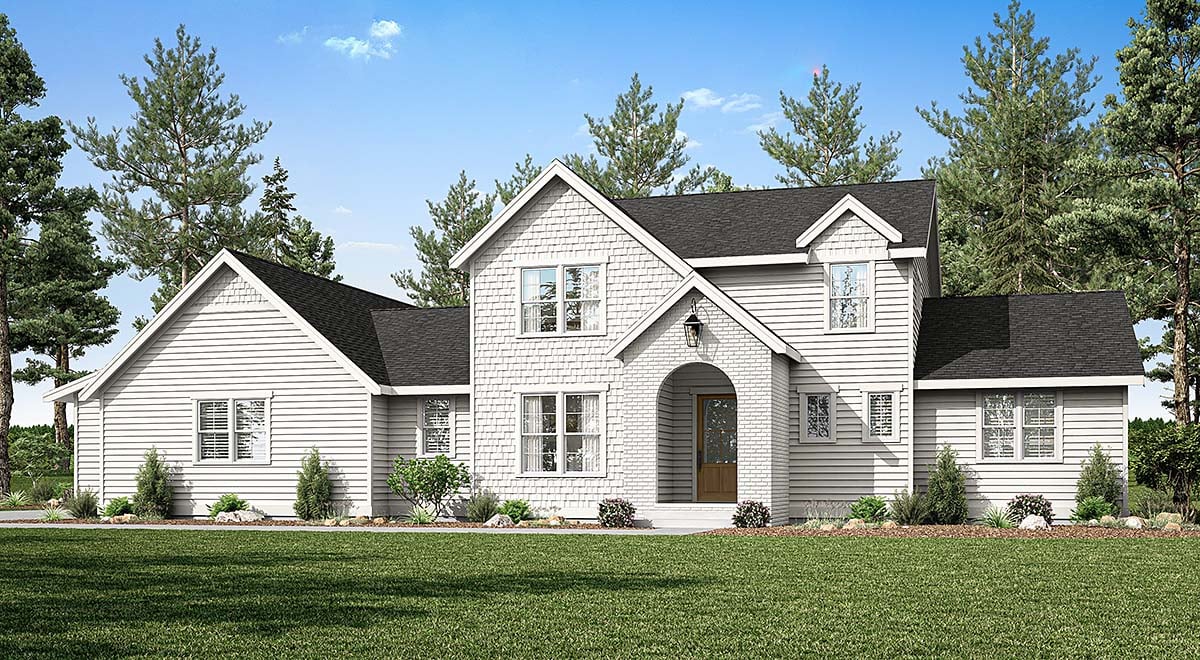 House Plan 83803 Elevation